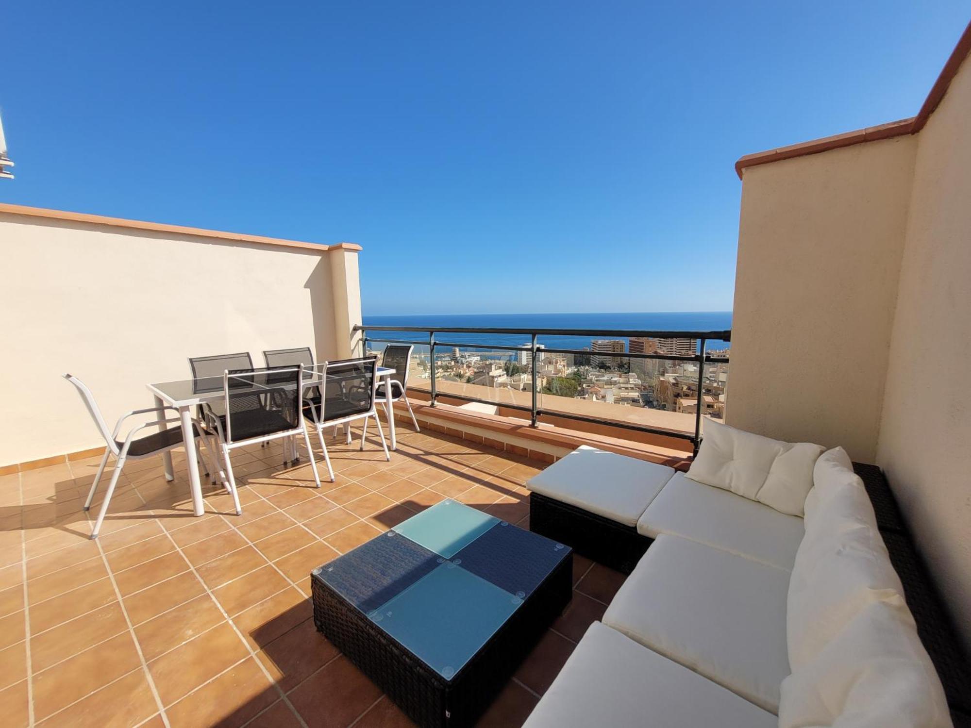 Fantastico Duplex Con Vistas Y Terraza Leilighet Aguadulce  Eksteriør bilde