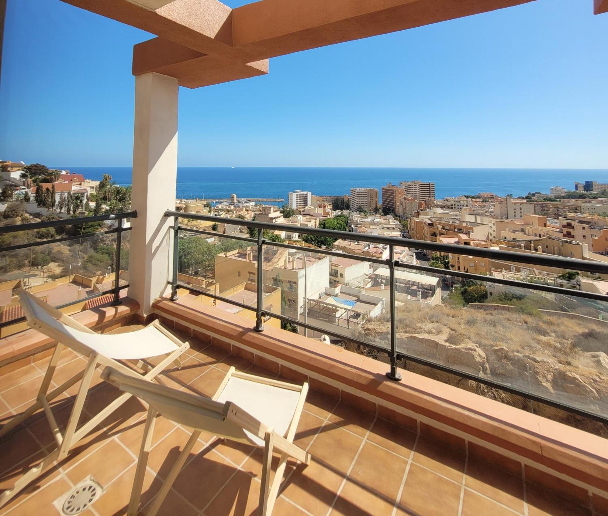 Fantastico Duplex Con Vistas Y Terraza Leilighet Aguadulce  Eksteriør bilde